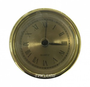Часы капсула d-55 мм желтые (золотистые) - Гризант